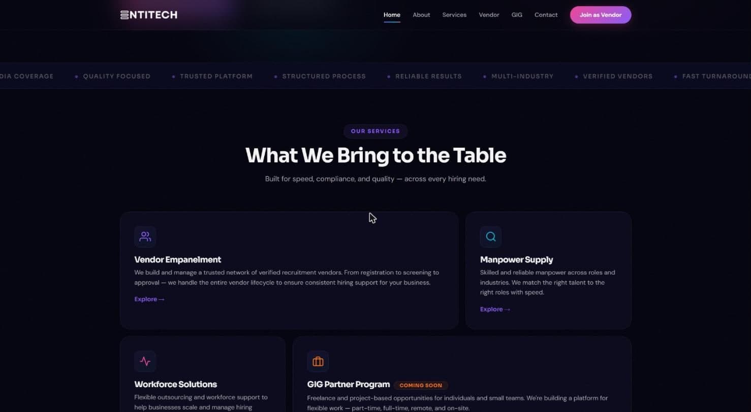 Services laid out so companies and vendors find their path